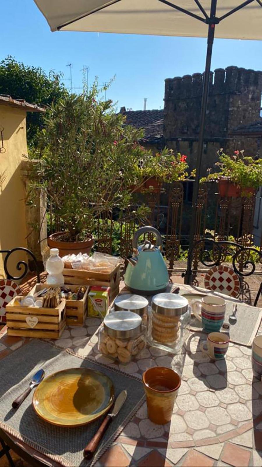La Terrazza Sul Borgo - Montefioralle Apartment Greve in Chianti Exterior foto